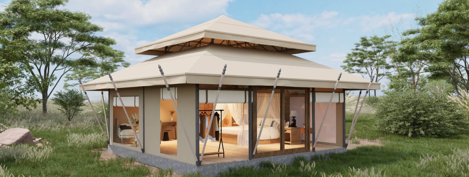 玉门市户外野奢帐篷